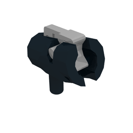 LEGO® los onderdeel Wapen in kleur Zwart 15391c01