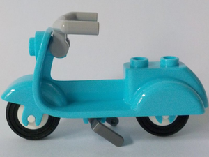 LEGO® los onderdeel Fiets & Motor Medium Azuurblauw 15396c06