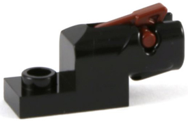 LEGO® los onderdeel Schieten in kleur Zwart 15403c02