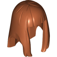 Plaatje in Gallery viewer laden, LEGO® los onderdeel Haar in kleur Donker Oranje 17346u