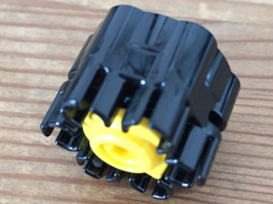 LEGO® los onderdeel Schieten in kleur Zwart 18588c02