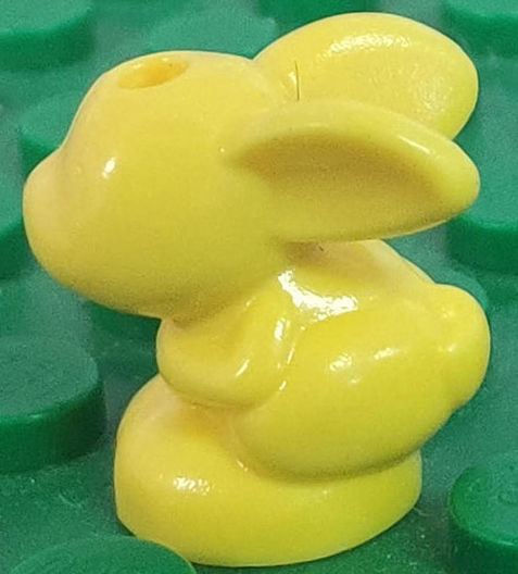 LEGO® los onderdeel Landdier in kleur Geel 18852