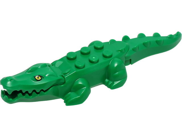 LEGO® los onderdeel Waterdier in kleur Groen 18904c04pb01