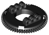 Plaatje in Gallery viewer laden, LEGO® los onderdeel Technisch in kleur Zwart 18938u
