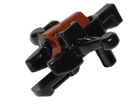 LEGO® los onderdeel Wapen in kleur Zwart 20105c02
