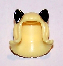 Plaatje in Gallery viewer laden, LEGO® los onderdeel Haar in kleur Helder Lichtgeel 20592pb02