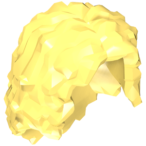LEGO® los onderdeel Haar in kleur Helder Lichtgeel 20595