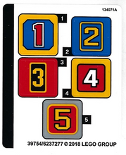 Plaatje in Gallery viewer laden, LEGO® stickervel set 21311-1 Voltron