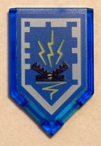 LEGO® 22385pb065 in kleur Doorzichtig Donkerblauw