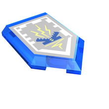Plaatje in Gallery viewer laden, LEGO® 22385pb065 in kleur Doorzichtig Donkerblauw