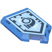 Plaatje in Gallery viewer laden, LEGO® 22385pb067 in kleur Doorzichtig Donkerblauw