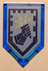 LEGO® 22385pb068 in kleur Doorzichtig Donkerblauw