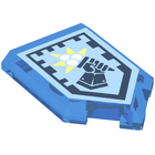 LEGO® 22385pb068 in kleur Doorzichtig Donkerblauw