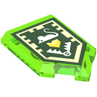 LEGO® 22385pb071 in kleur Doorschijnend Helder Groen