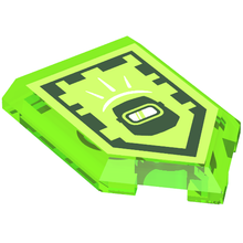 Plaatje in Gallery viewer laden, LEGO® 22385pb074 in kleur Doorschijnend Helder Groen