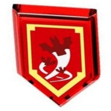 Plaatje in Gallery viewer laden, LEGO® Tegel Aangepast met Motief Doorzichtig Rood 22385pb088