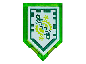 LEGO® 22385pb096 in kleur Doorschijnend Helder Groen