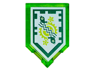 LEGO® 22385pb096 in kleur Doorschijnend Helder Groen
