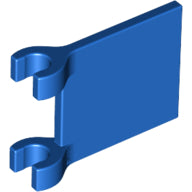 Plaatje in Gallery viewer laden, LEGO® los onderdeel Vlag in kleur Blauw 2335