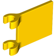 Plaatje in Gallery viewer laden, LEGO® los onderdeel Vlag in kleur Geel 2335