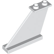 Plaatje in Gallery viewer laden, LEGO® los onderdeel Staart in kleur Wit 2340