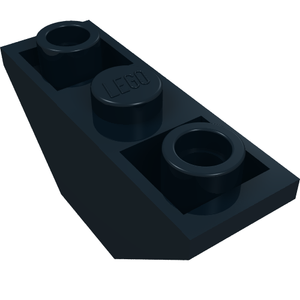 LEGO® los onderdeel Dakpan Omgekeerd in kleur Zwart 2341