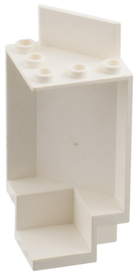 LEGO® los onderdeel Paneel in kleur Wit 2345