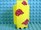 LEGO® los onderdeel Paneel met Motief in kleur Geel 2345pb02