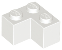 LEGO® los onderdeel Steen in kleur Wit 2357