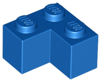LEGO® los onderdeel Steen in kleur Blauw 2357