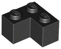 LEGO® los onderdeel Steen in kleur Zwart 2357