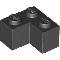 LEGO® los onderdeel Steen in kleur Zwart 2357