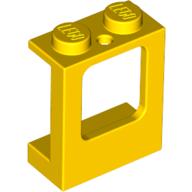 LEGO® los onderdeel Raamkozijn in kleur Geel 2377