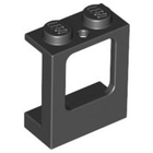 LEGO® los onderdeel Raamkozijn in kleur Zwart 2377