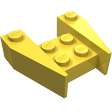 Plaatje in Gallery viewer laden, LEGO® los onderdeel Wig in kleur Geel 2399