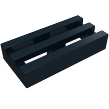 Plaatje in Gallery viewer laden, LEGO® los onderdeel Tegel Aangepast in kleur Zwart 2412a