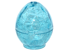 Plaatje in Gallery viewer laden, LEGO® Container Glitter Doorschijnend Lichtblauw 24130c01
