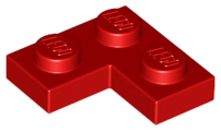 Plaatje in Gallery viewer laden, LEGO® los onderdeel Plaat Algemeen in kleur Rood 2420