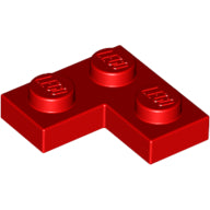 Plaatje in Gallery viewer laden, LEGO® los onderdeel Plaat Algemeen in kleur Rood 2420