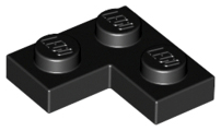 Plaatje in Gallery viewer laden, LEGO® los onderdeel Plaat Algemeen in kleur Zwart 2420