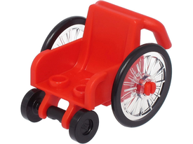 LEGO® los onderdeel Accessoire in kleur Rood 24312c01