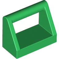 LEGO® los onderdeel Tegel Aangepast in kleur Groen 2432