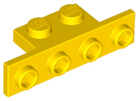 LEGO® los onderdeel Beugel in kleur Geel 2436