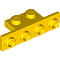 LEGO® los onderdeel Beugel in kleur Geel 2436