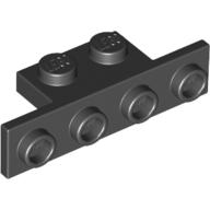 LEGO® los onderdeel Beugel in kleur Zwart 2436