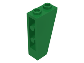 LEGO® los onderdeel Dakpan Omgekeerd in kleur Groen 2449
