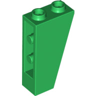 LEGO® los onderdeel Dakpan Omgekeerd in kleur Groen 2449