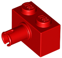 LEGO® los onderdeel Steen Aangepast in kleur Rood 2458