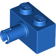 Plaatje in Gallery viewer laden, LEGO® los onderdeel Steen Aangepast in kleur Blauw 2458