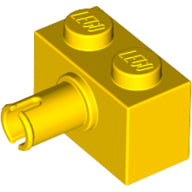 LEGO® los onderdeel Steen Aangepast in kleur Geel 2458